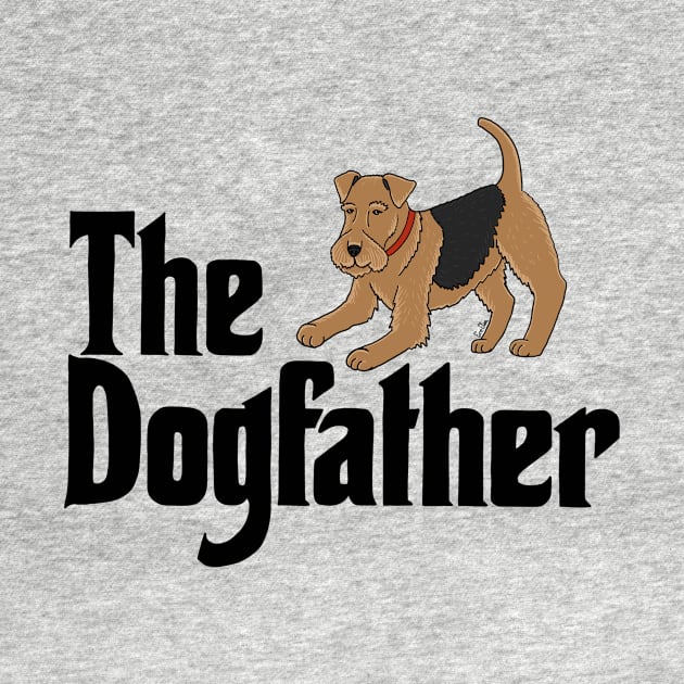 The Dogfather - Airedale Terrier by EcoElsa